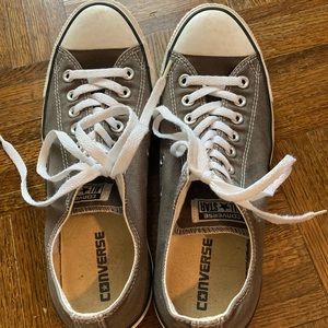All Star Converse Sneakers Shoes Mens 9 Ladies 11 Gray